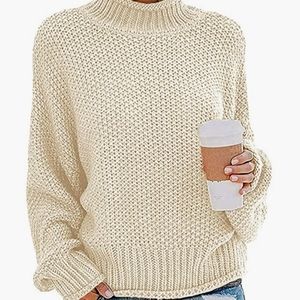 Women's ivory colored sweater